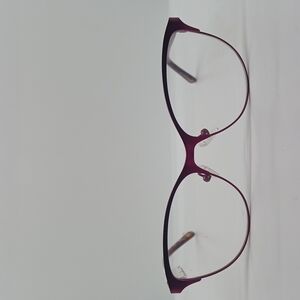 NWT WOMEN'S W110 EYEGLASS FRAMES RED